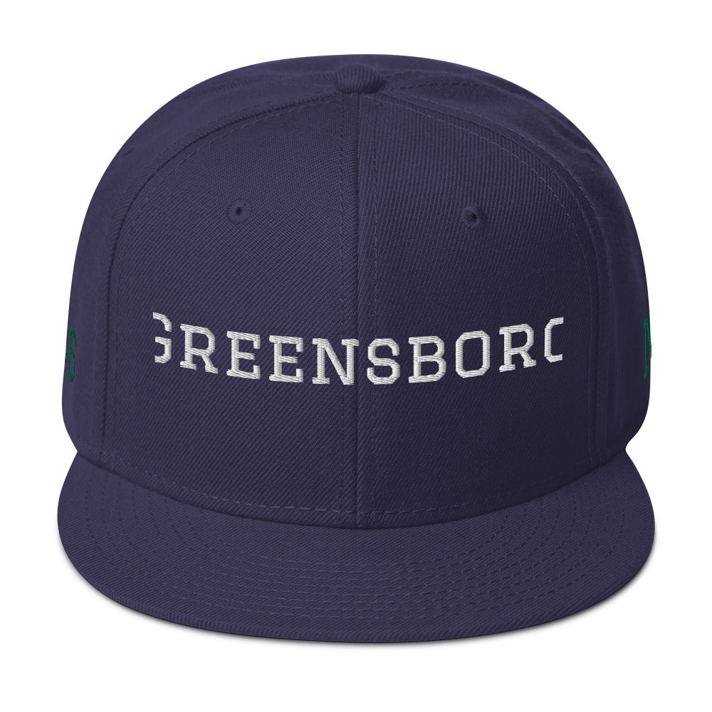 Greensboro ‘White/Kelly Green’ (Snapback)