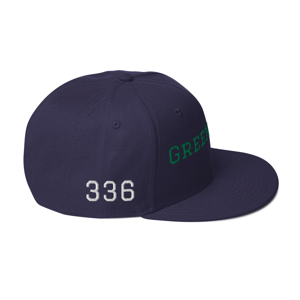 Greensboro ‘Kelly Green/White’ (Snapback)