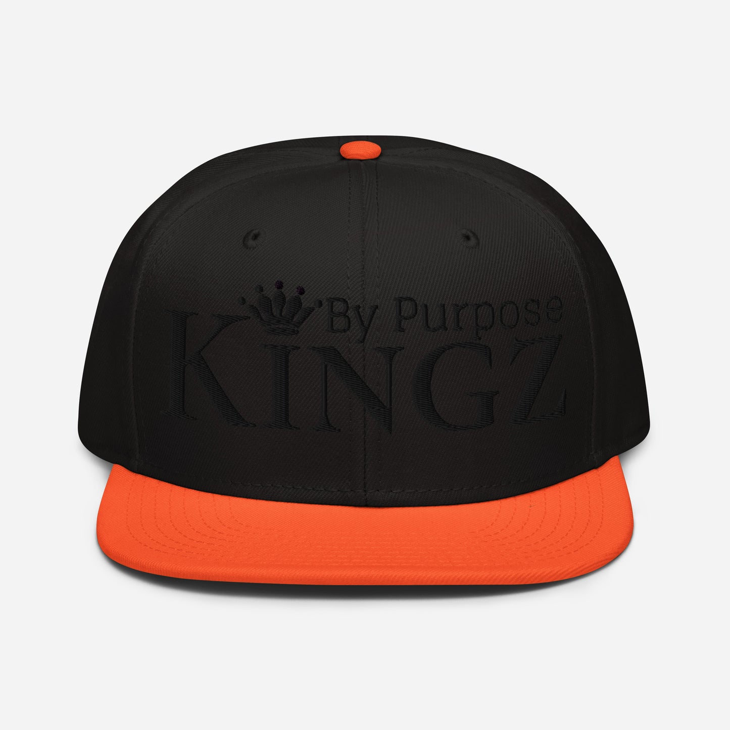 Snapback-Kappe „Kingz By Purpose“ in Schwarz