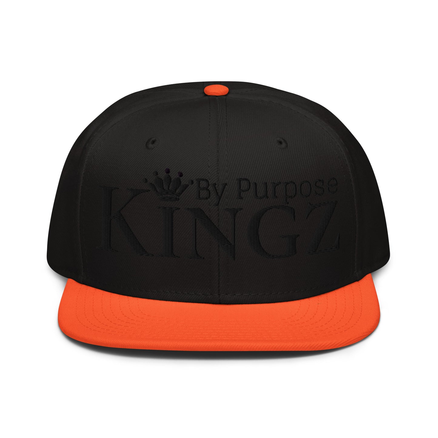 Snapback-Kappe „Kingz By Purpose“ in Schwarz