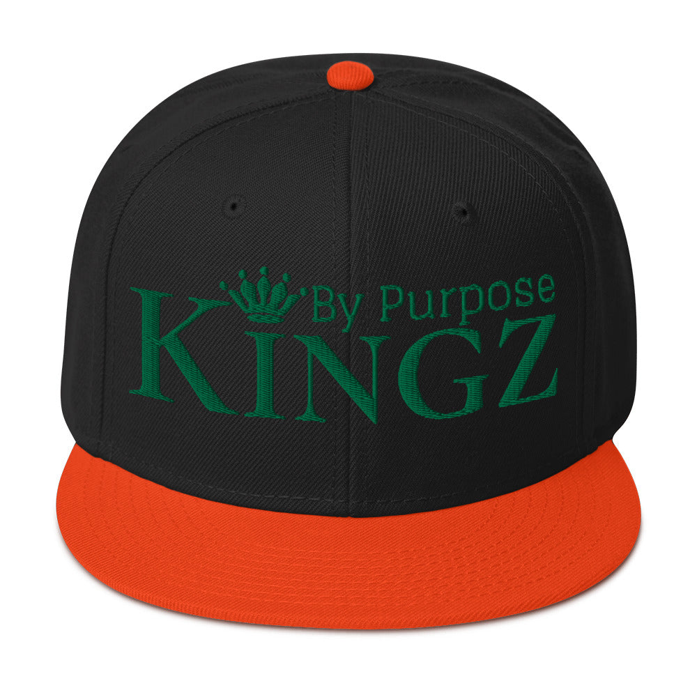 Kingz By Purpose Kelly Green Snapback