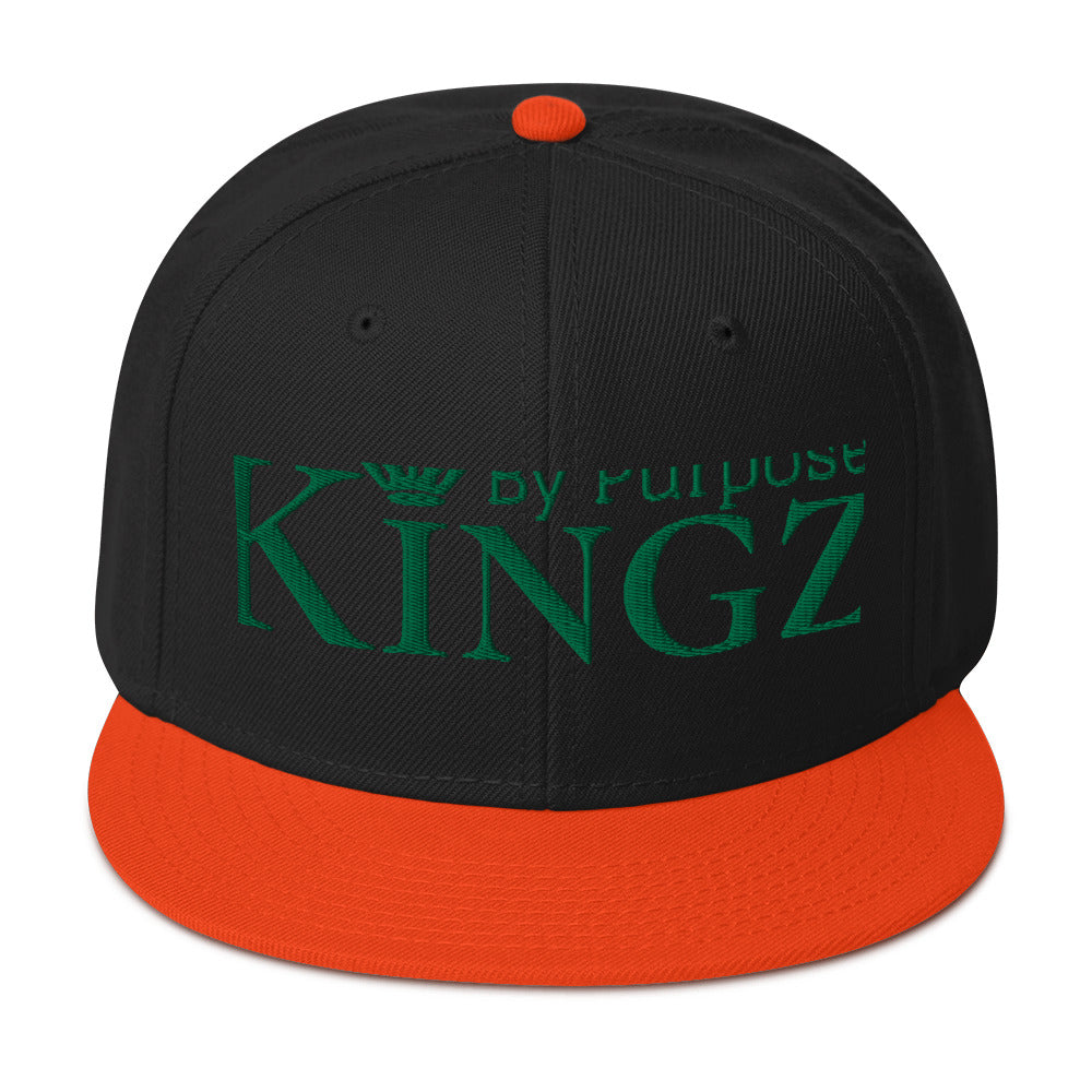 Kingz By Purpose Kelly Green Snapback