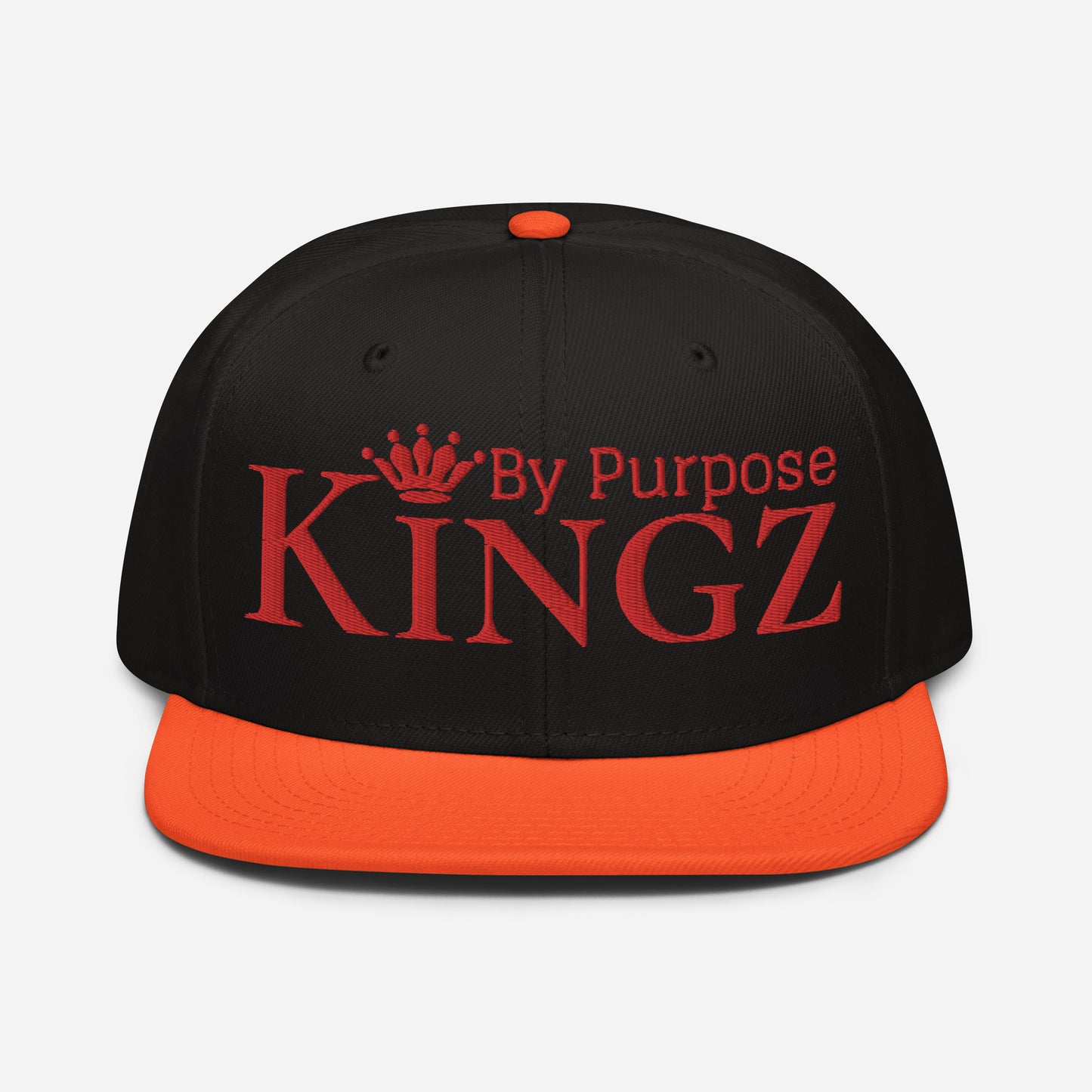 Kingz By Purpose Snapback-Kappe „Wolfpack“ in Rot