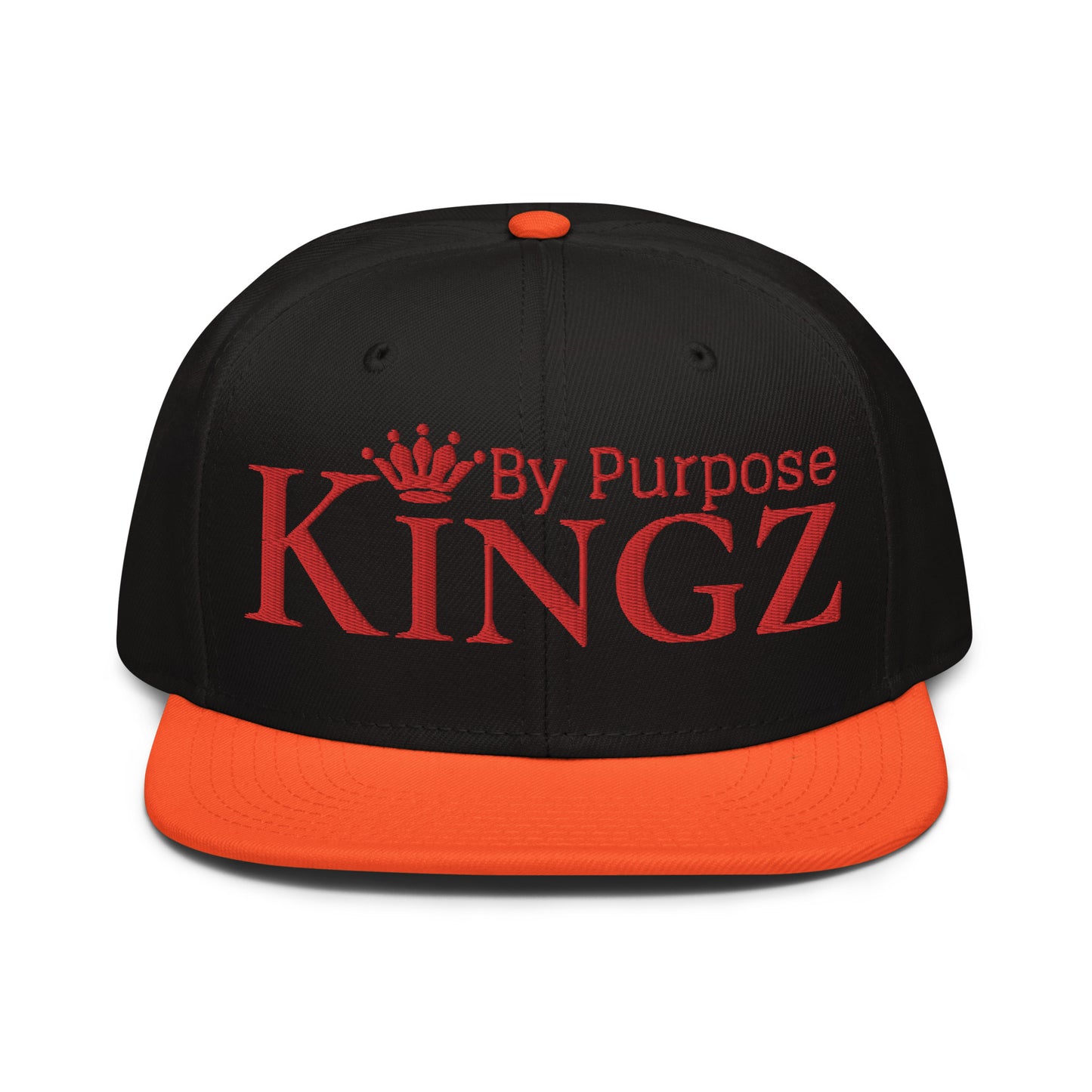 Kingz By Purpose Snapback-Kappe „Wolfpack“ in Rot