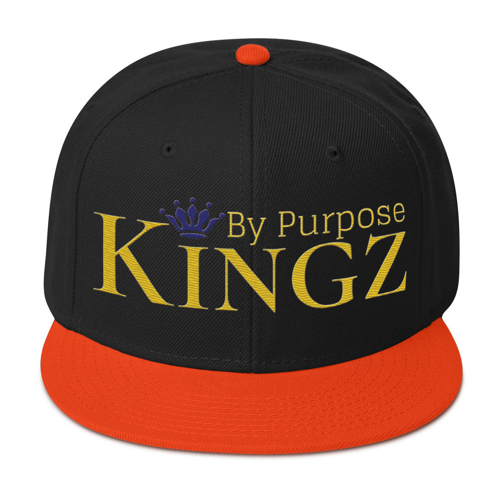 Kingz By Purpose Royal Combo (Gold/Gold/Purple) Snapback