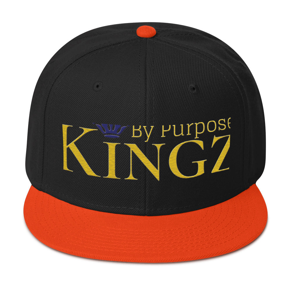 Kingz By Purpose Royal Combo (Gold/Gold/Purple) Snapback