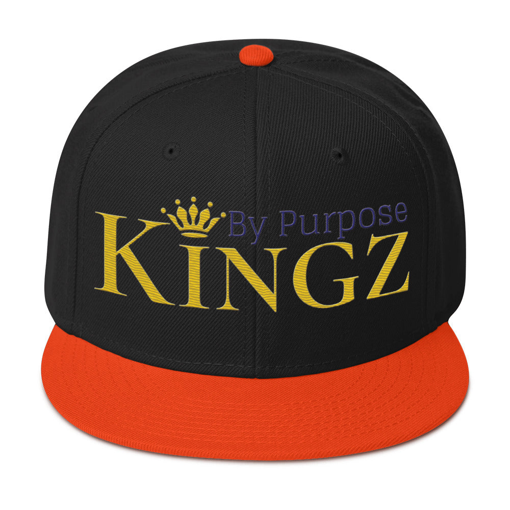 Kingz By Purpose Royal Combo (Gold/Purple/Gold) Snapback