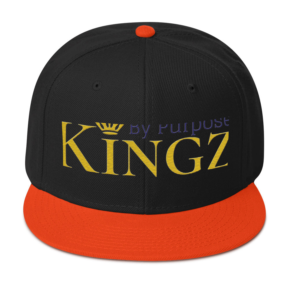 Kingz By Purpose Royal Combo (Gold/Purple/Gold) Snapback