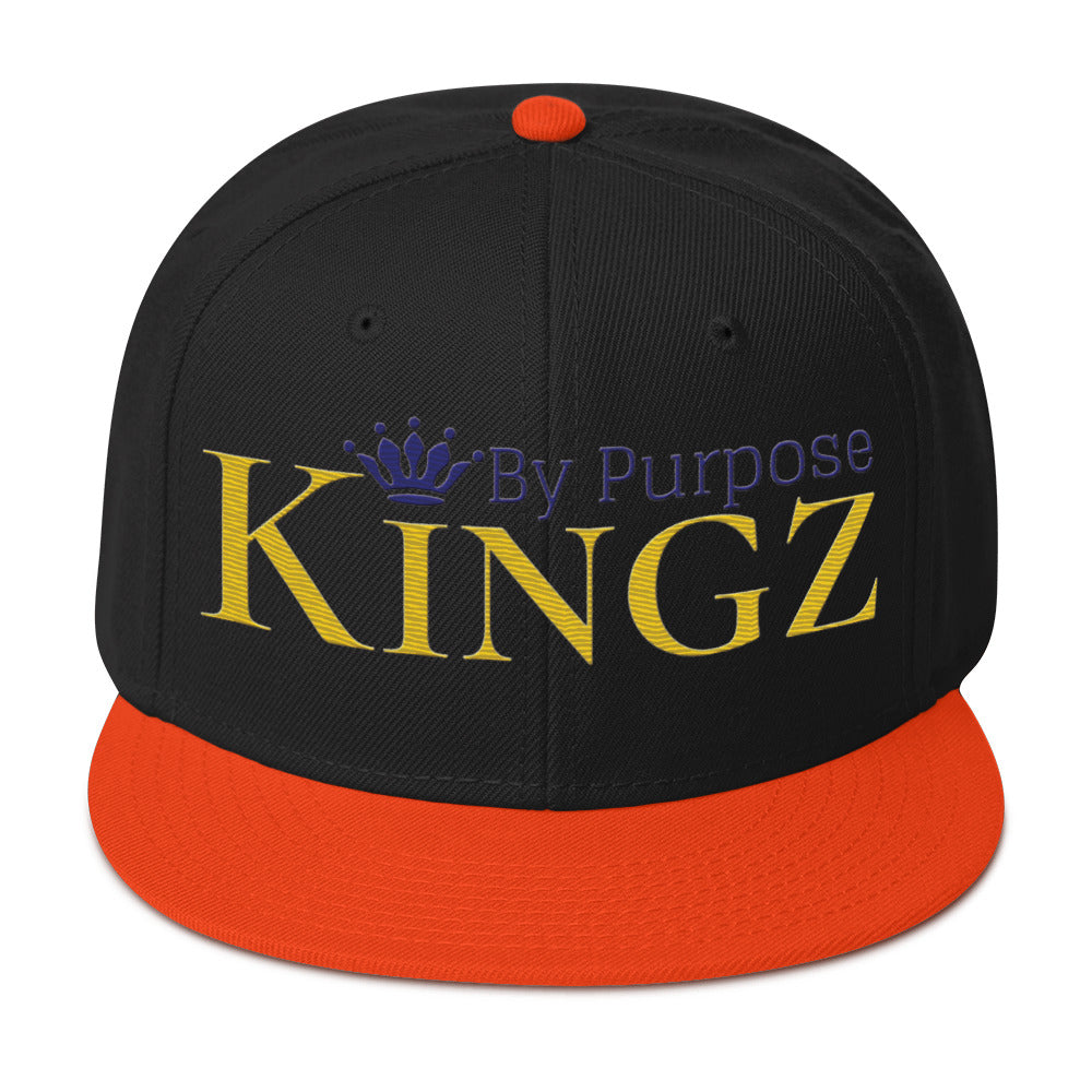 Kingz By Purpose Royal Combo (Gold/Purple/Purple) Snapback