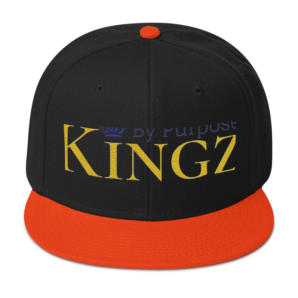 Kingz By Purpose Royal Combo (Gold/Purple/Purple) Snapback