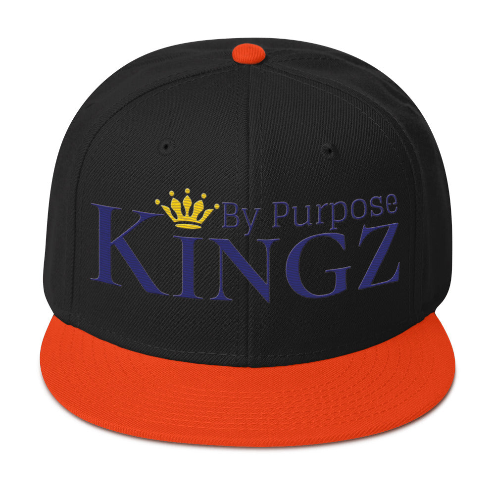 Kingz By Purpose Royal Combo (Purple/Purple/Gold) Snapback
