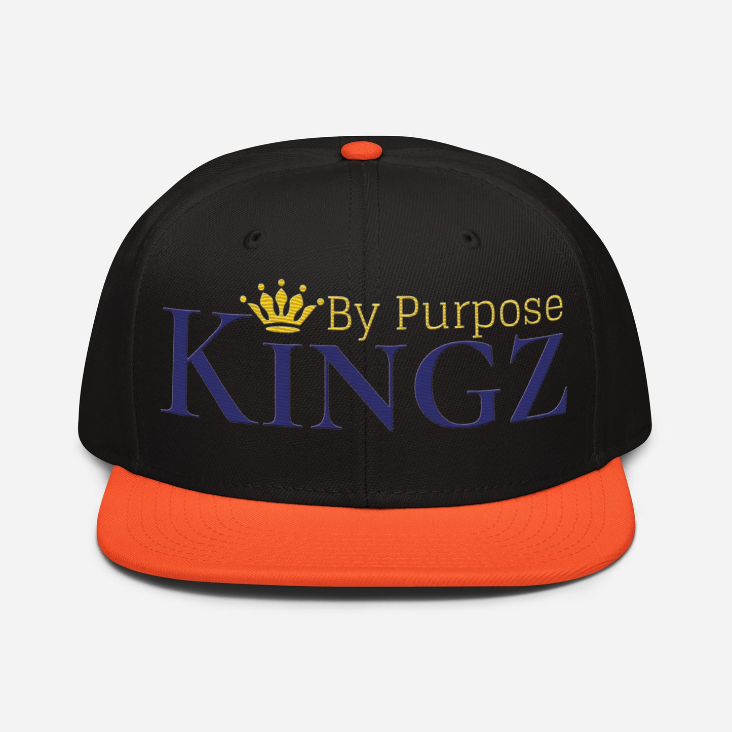 Kingz By Purpose Royal Combo (Purple/Gold/Gold) Snapback