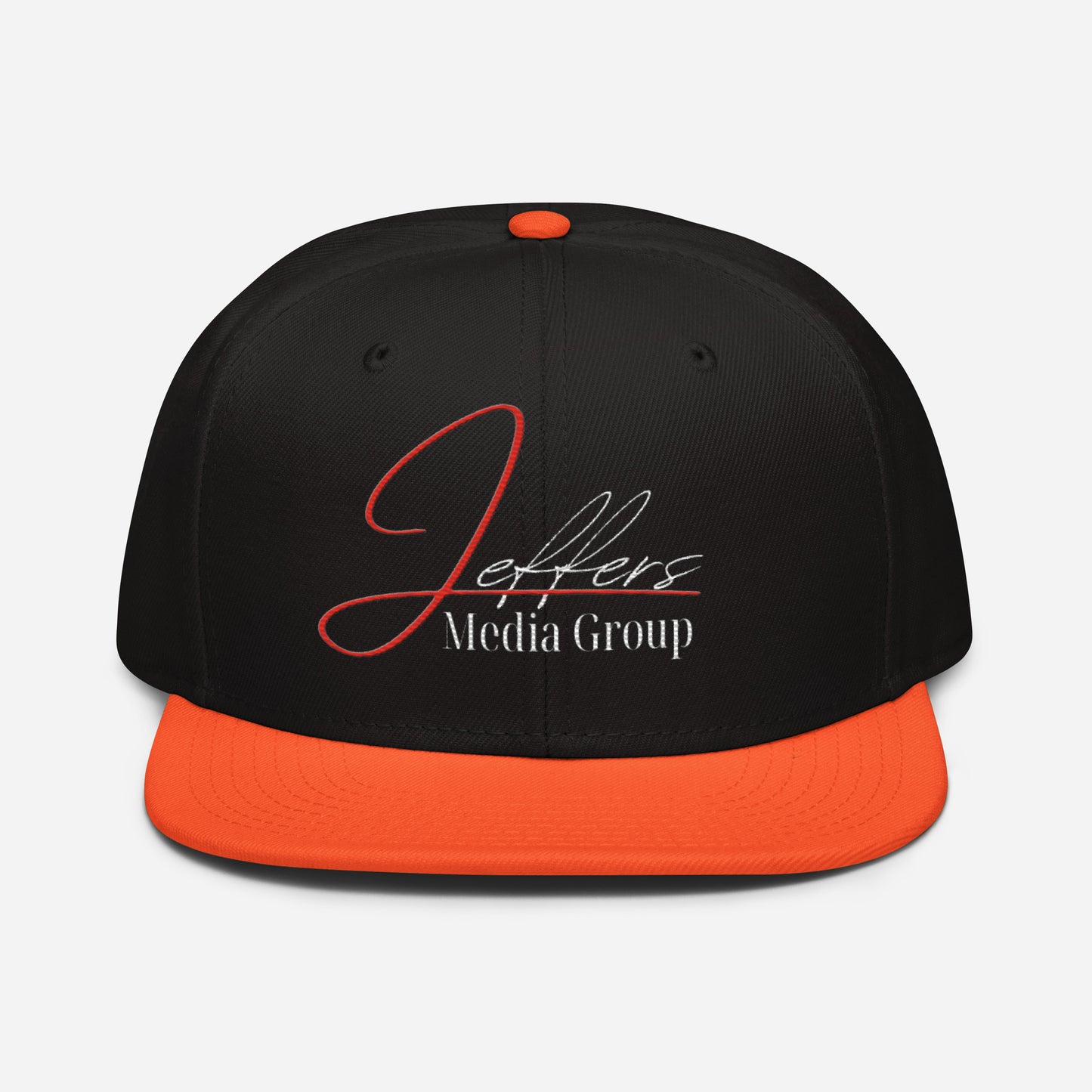 Jeffers Media Group Red J/White (Snapback)