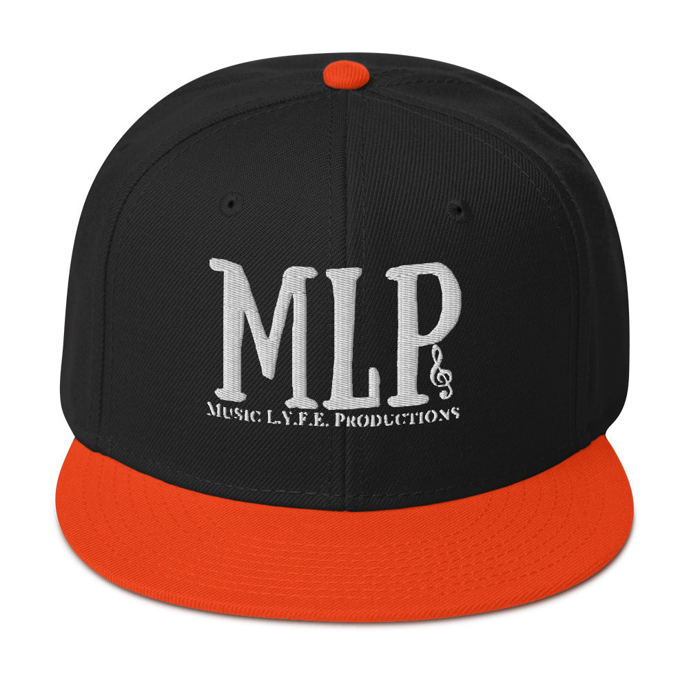 Music L.Y.F.E. Productions White (Snapback)