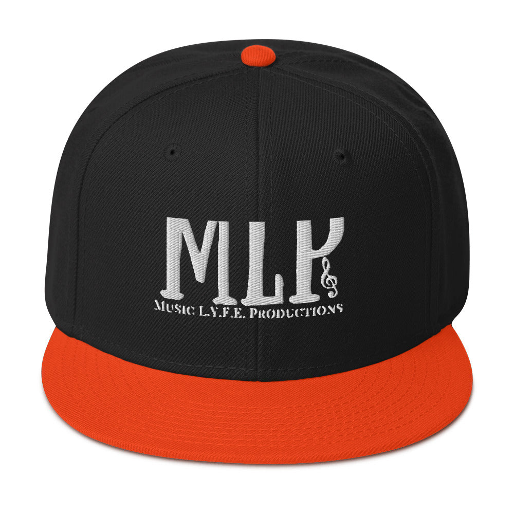 Music L.Y.F.E. Productions White (Snapback)