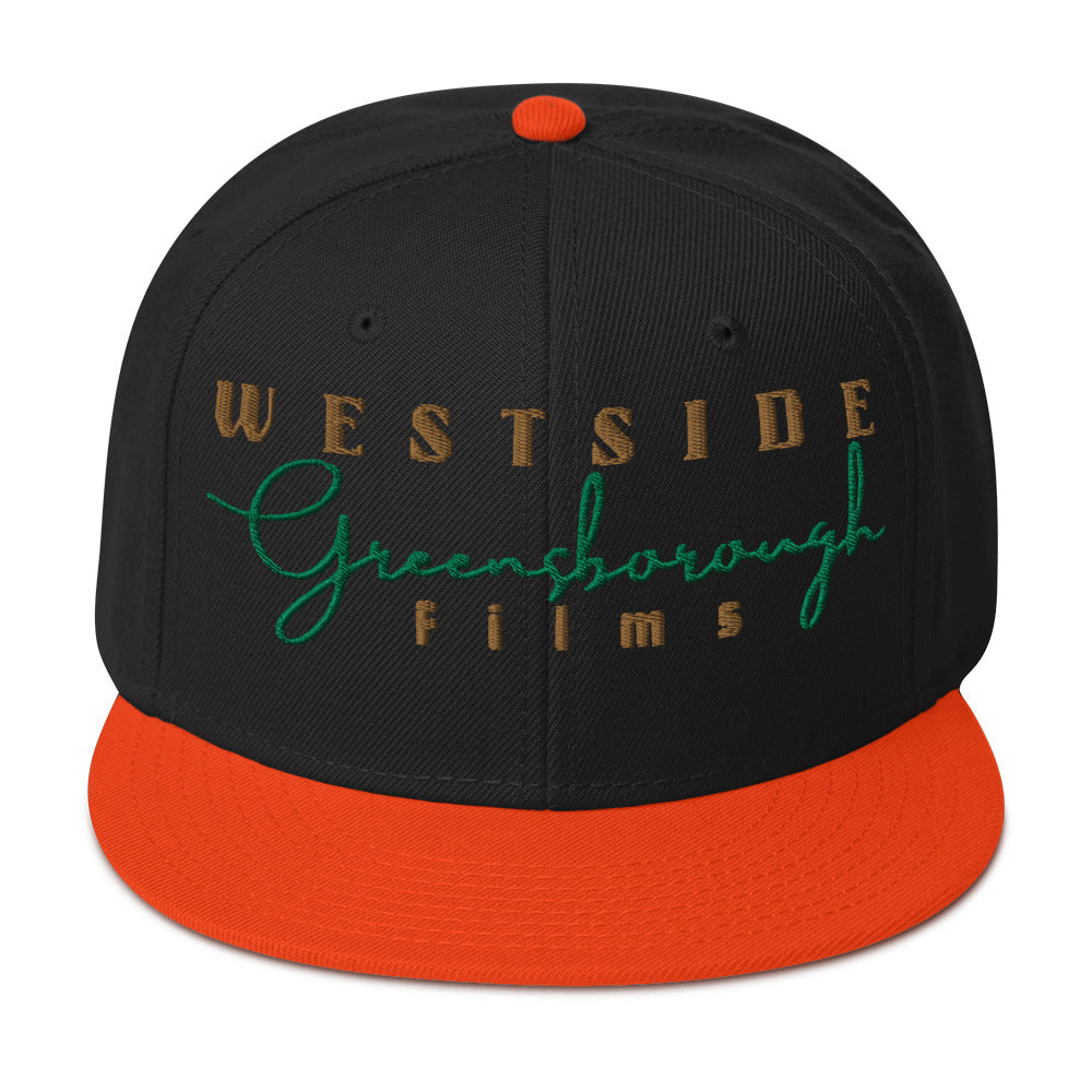 Westside Greensborough Films Old Gold/Kelly Green (Snapback)
