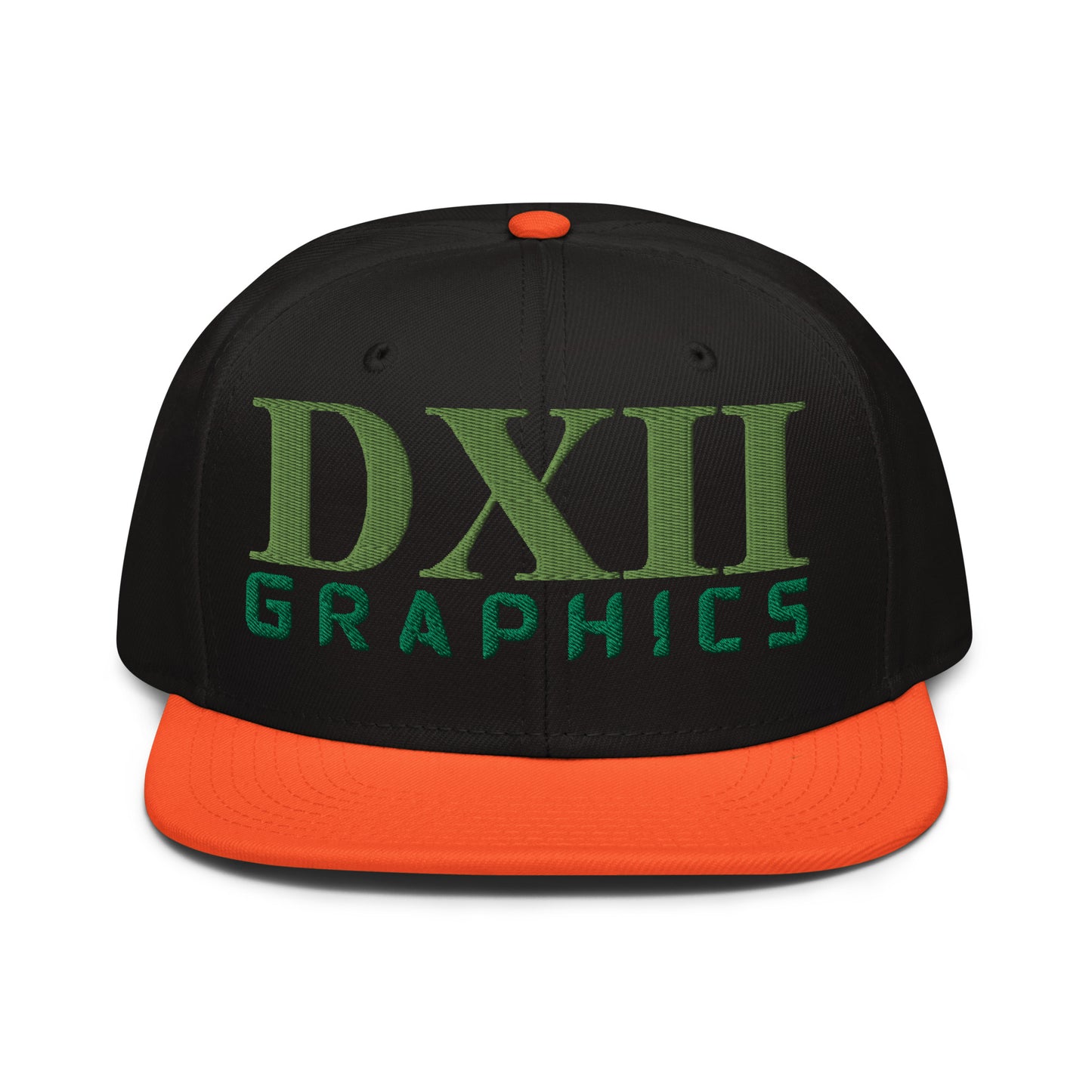 DXII/512 Graphics Kiwi Green/Kelly Green (Snapback)
