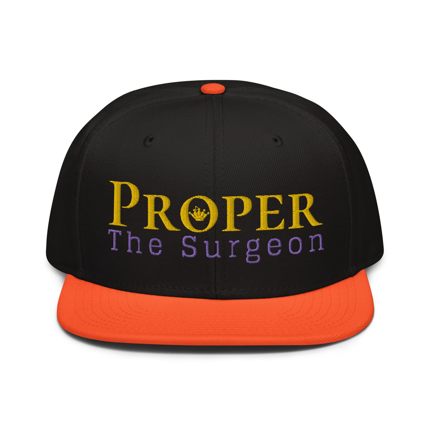 Proper The Surgeon Royal Combo (Gold/Purple/Gold) II Snapback Hat