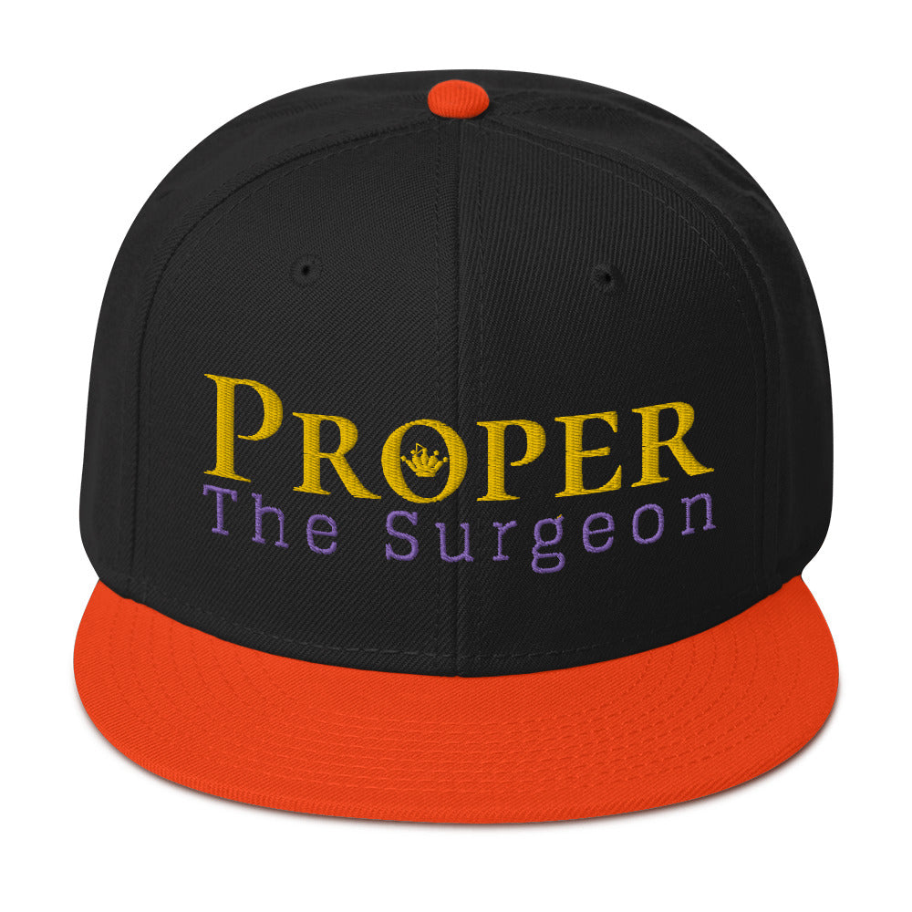 Proper The Surgeon Royal Combo (Gold/Purple/Gold) II Snapback Hat
