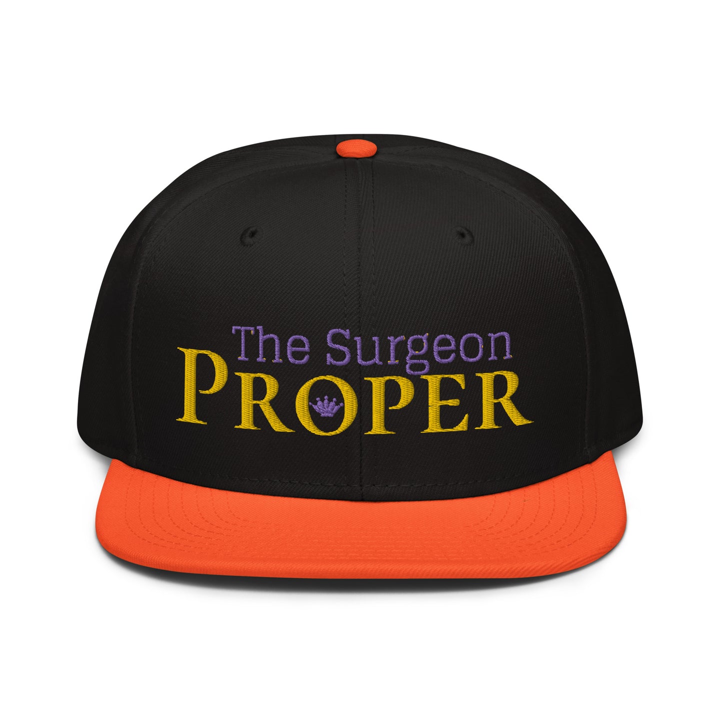 Proper The Surgeon Royal Combo (Gold/Purple/Purple) I Snapback Hat