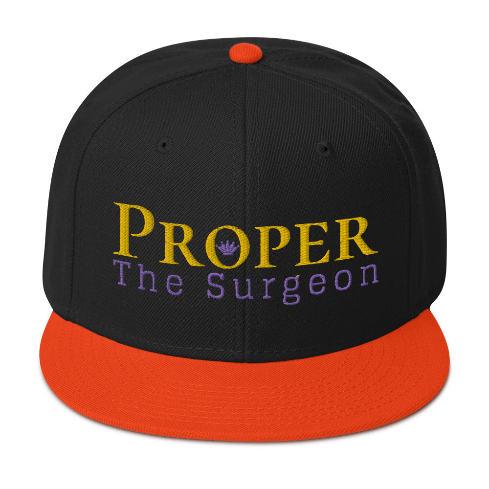 Proper The Surgeon Royal Combo (Gold/Lila/Lila) II Snapback-Kappe
