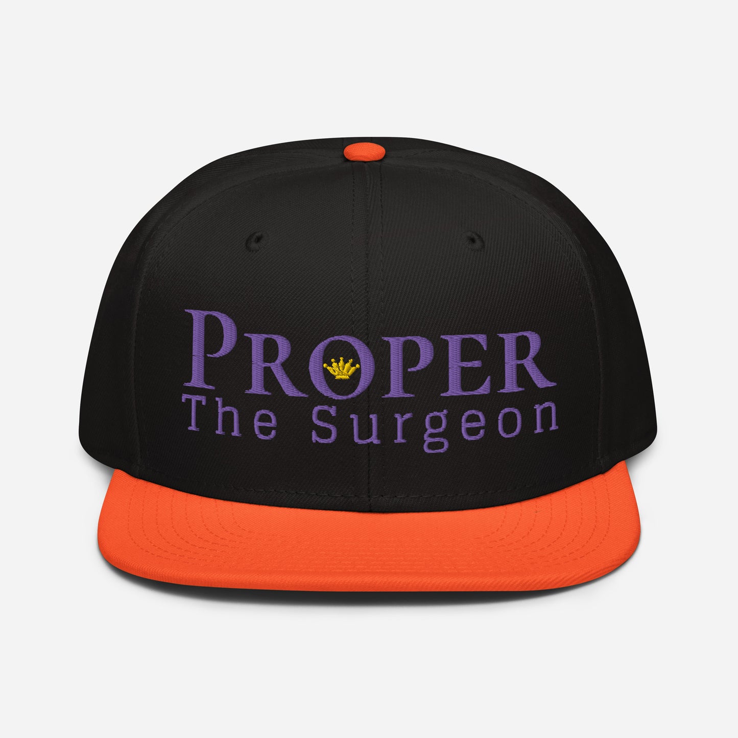 Proper The Surgeon Royal Combo (Lila/Lila/Gold) II Snapback-Mütze