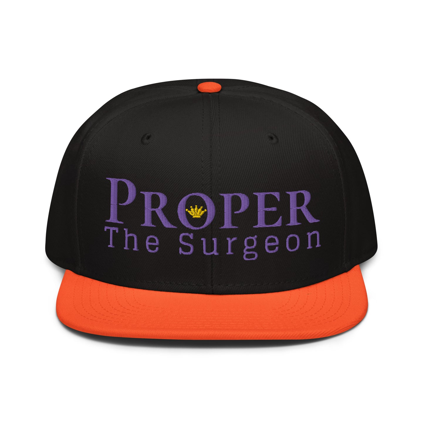 Proper The Surgeon Royal Combo (Lila/Lila/Gold) II Snapback-Mütze