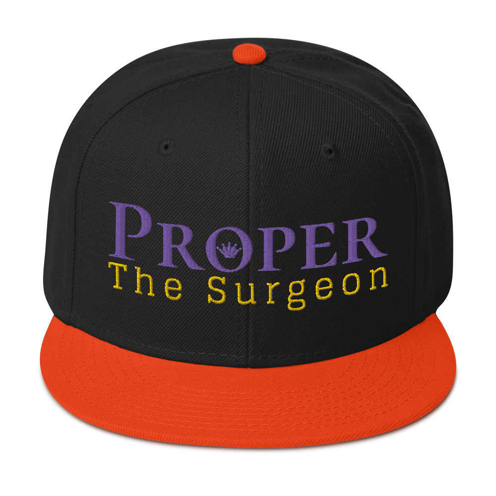Proper The Surgeon Royal Combo (Purple/Gold/Purple) II Snapback Hat