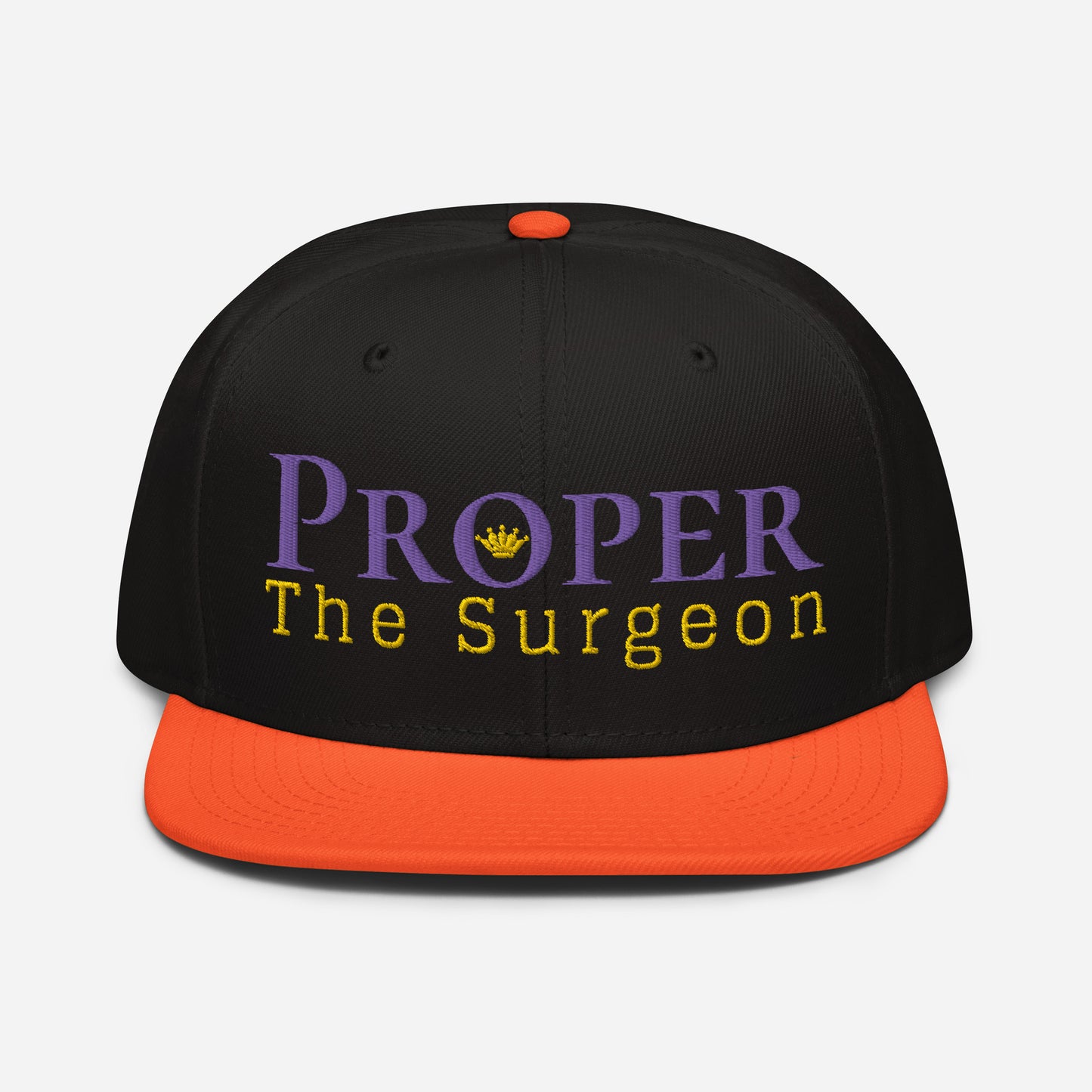 Proper The Surgeon Royal Combo (púrpura/oro/oro) II gorra snapback