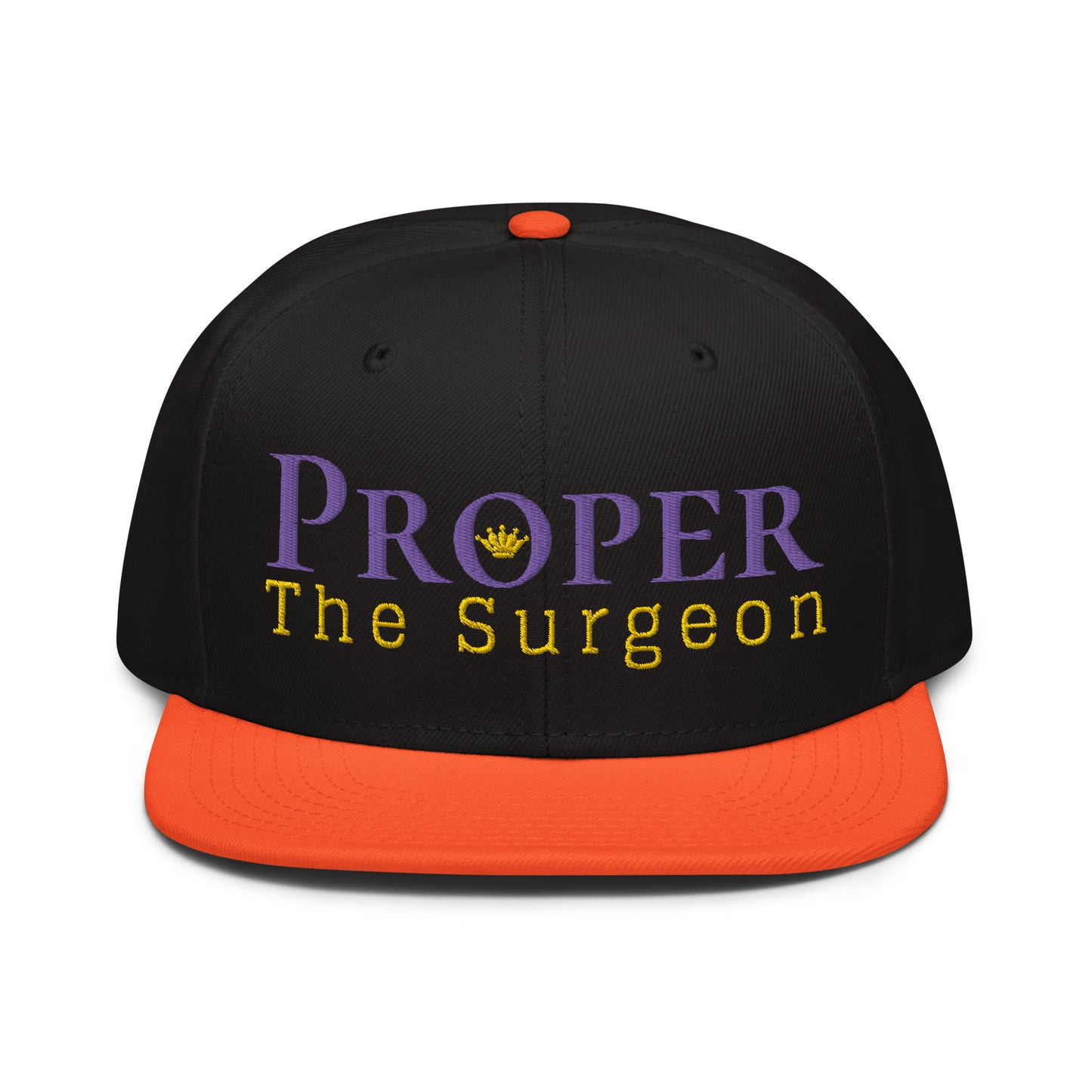 Proper The Surgeon Royal Combo (púrpura/oro/oro) II gorra snapback