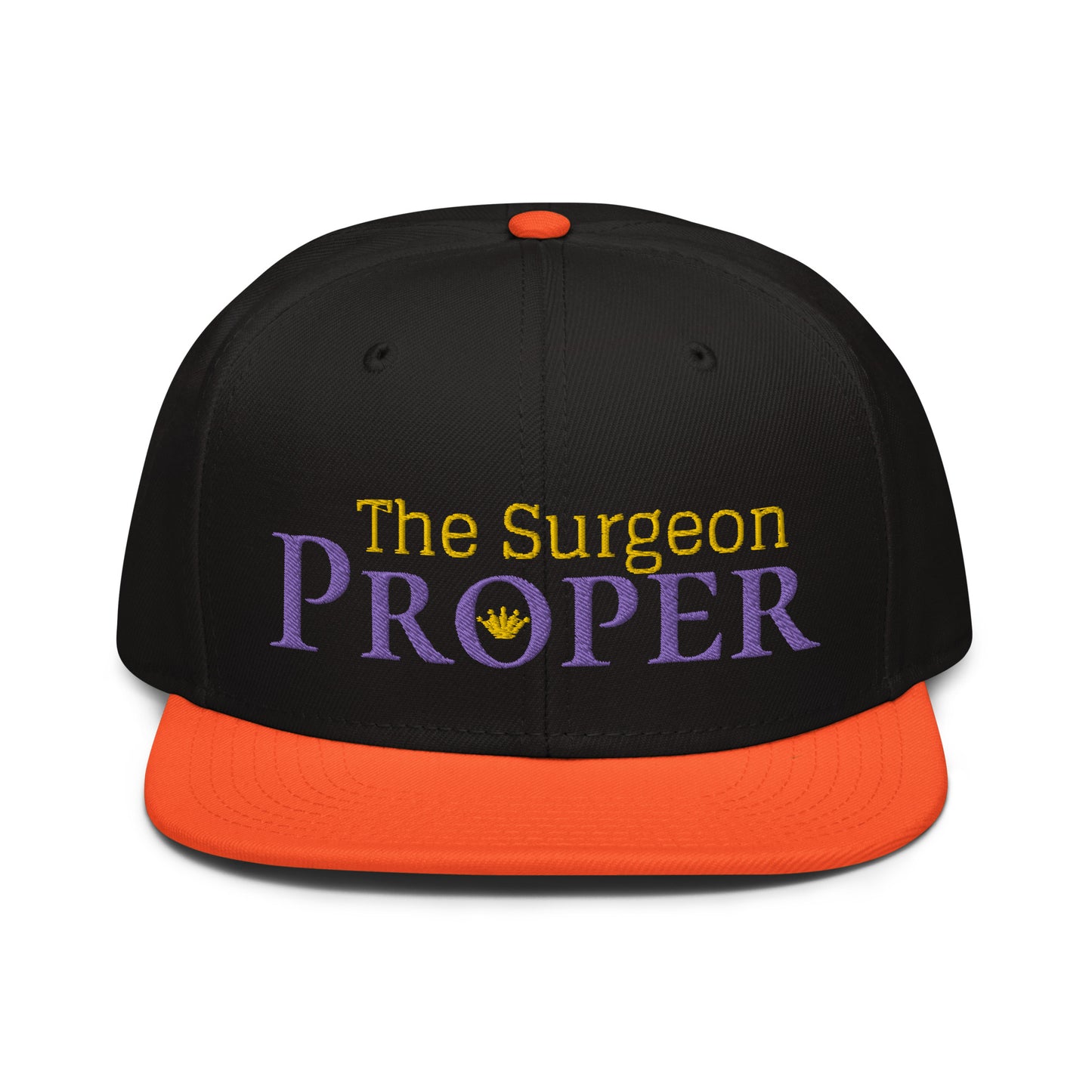 Proper The Surgeon Royal Combo (Purple/Gold/Gold) I Snapback Hat