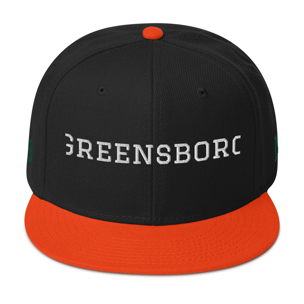 Greensboro ‘White/Kelly Green’ (Snapback)