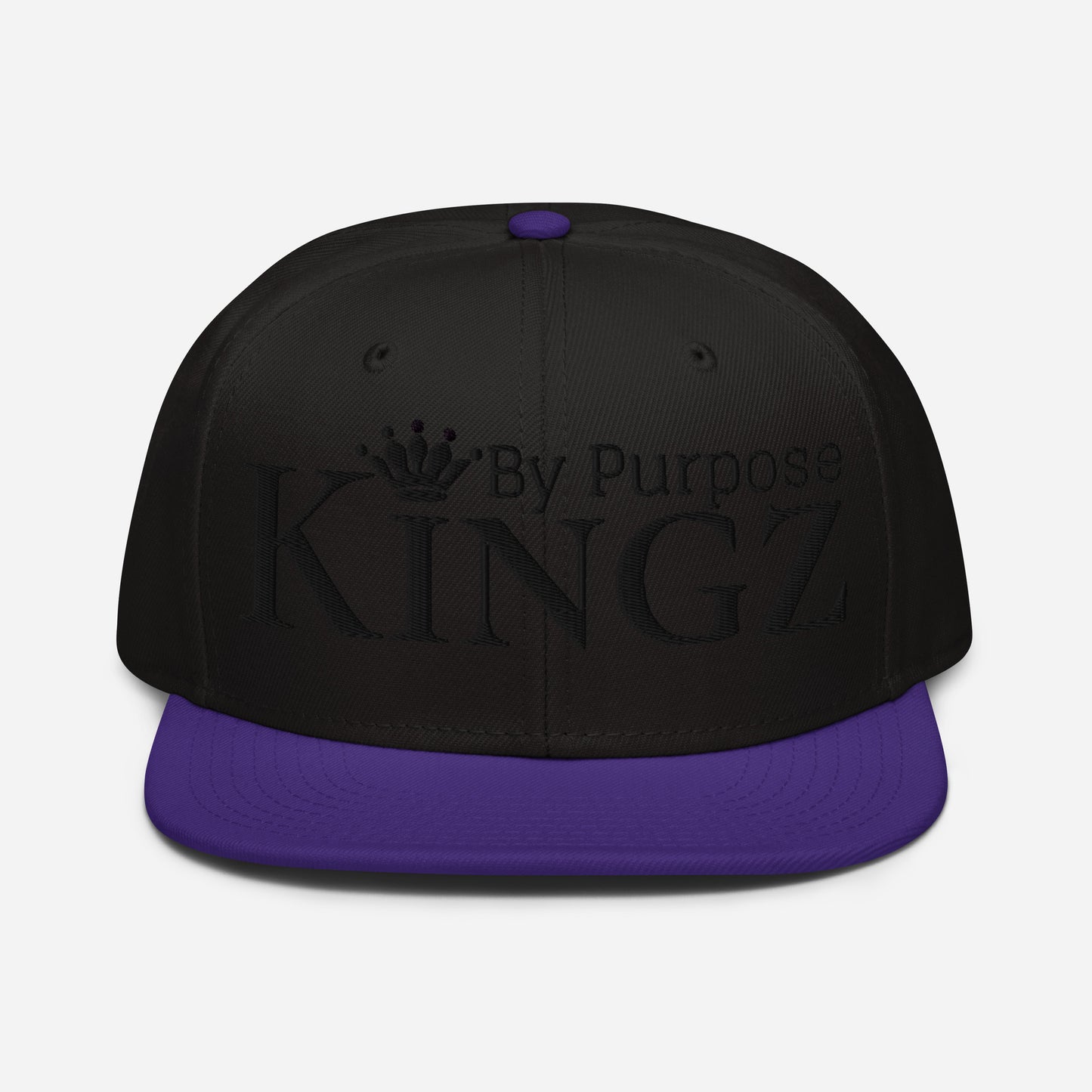 Snapback-Kappe „Kingz By Purpose“ in Schwarz