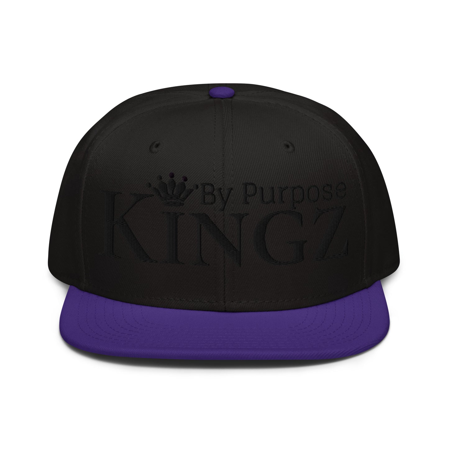 Snapback-Kappe „Kingz By Purpose“ in Schwarz