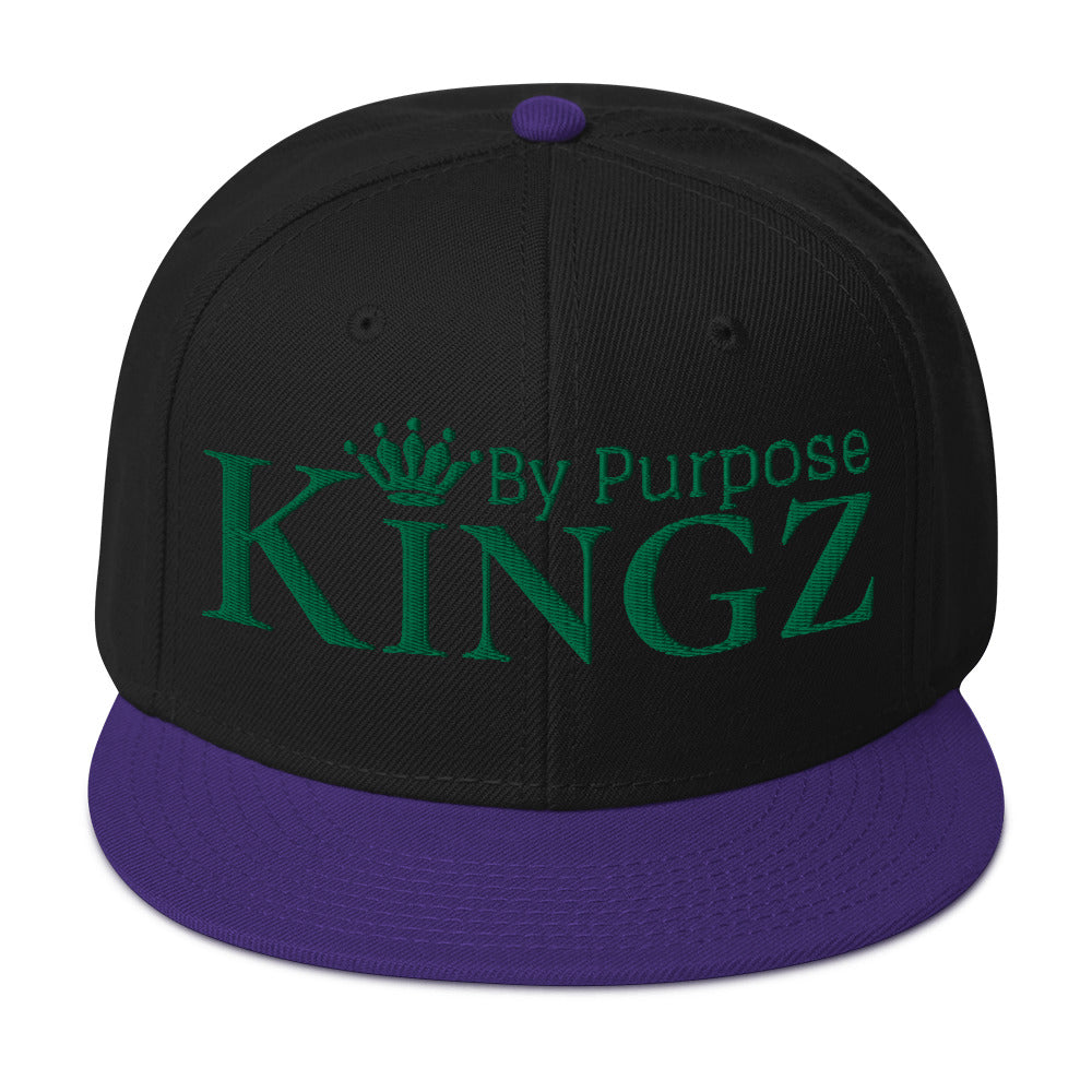 Kingz By Purpose Kelly Green Snapback