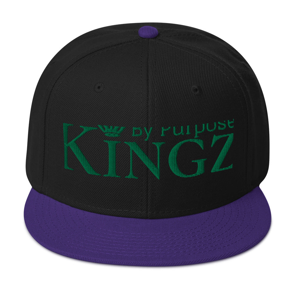 Kingz By Purpose Kelly Green Snapback