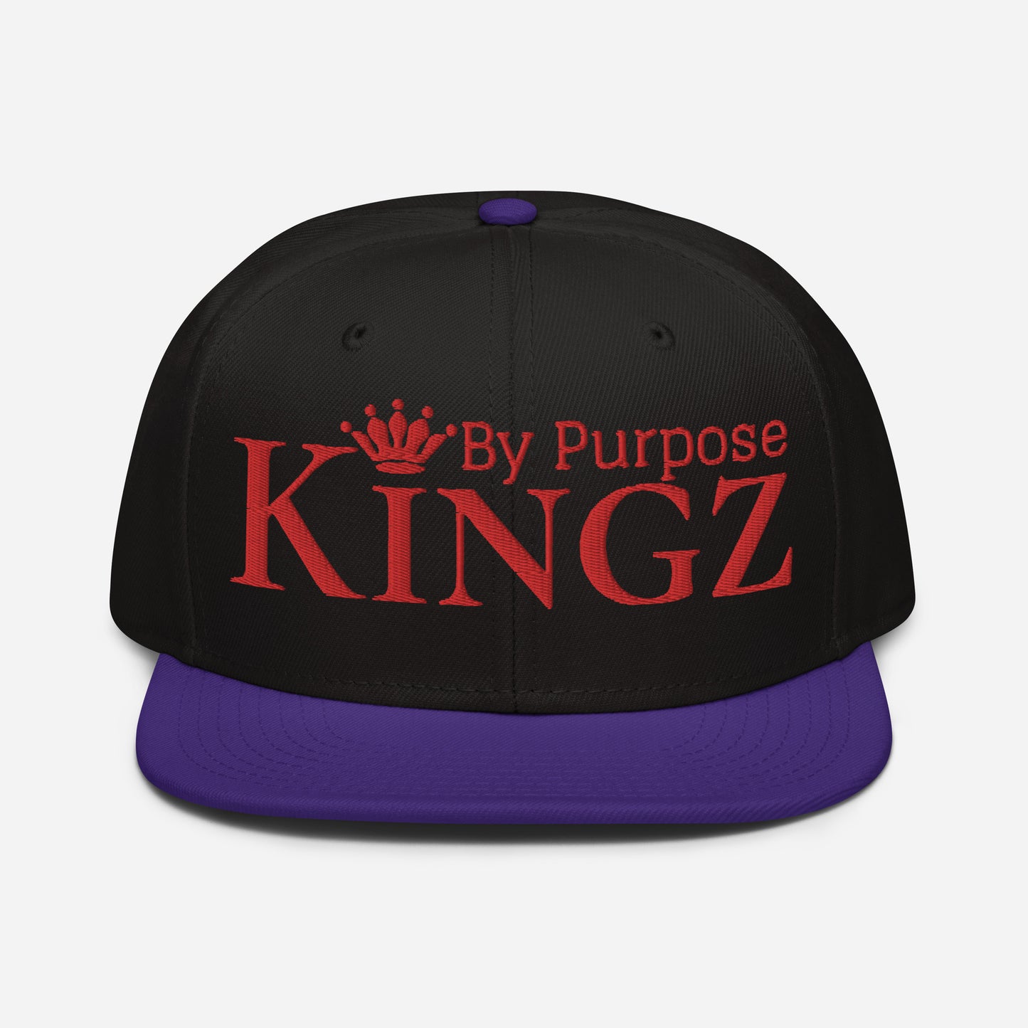 Kingz By Purpose Snapback-Kappe „Wolfpack“ in Rot