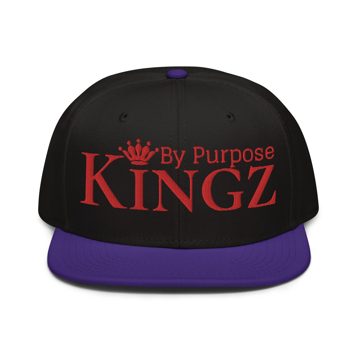 Kingz By Purpose Snapback-Kappe „Wolfpack“ in Rot