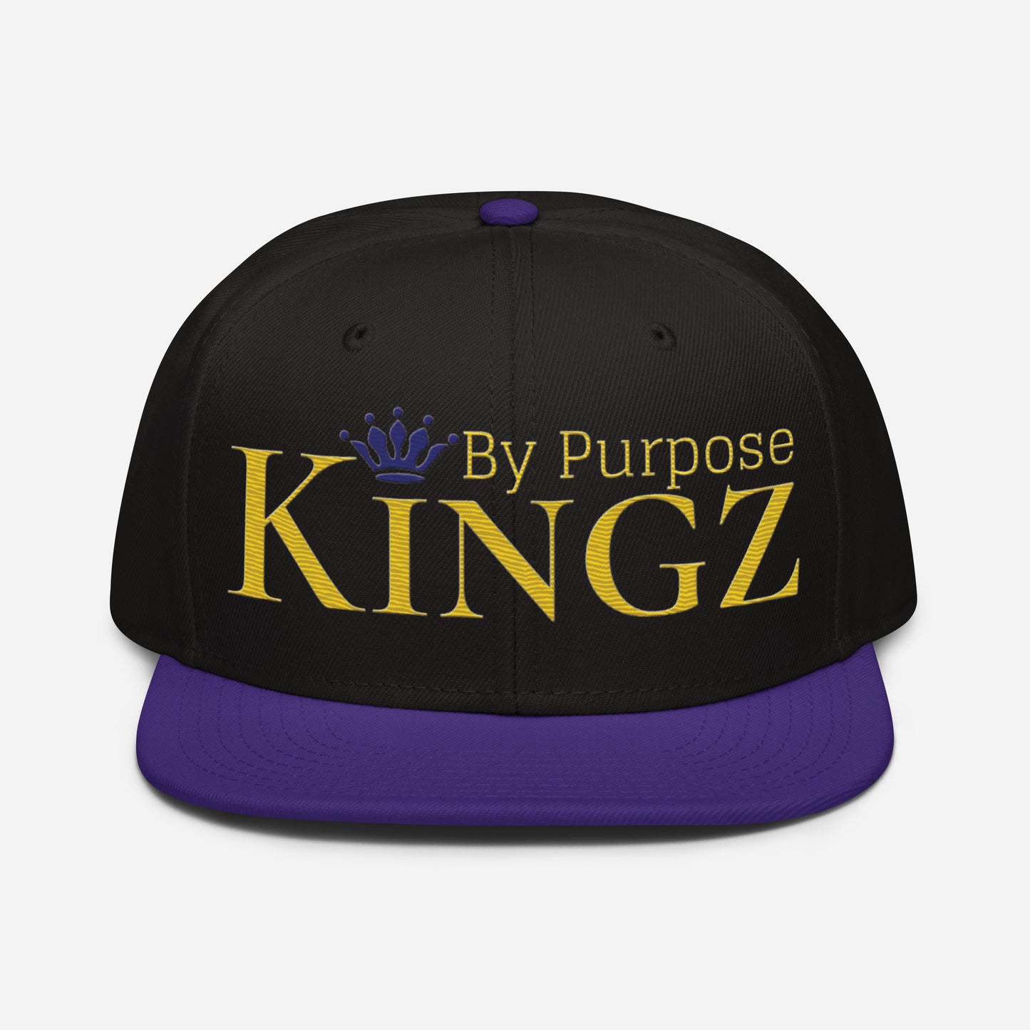 Kingz By Purpose Royal Combo (Gold/Gold/Purple) Snapback