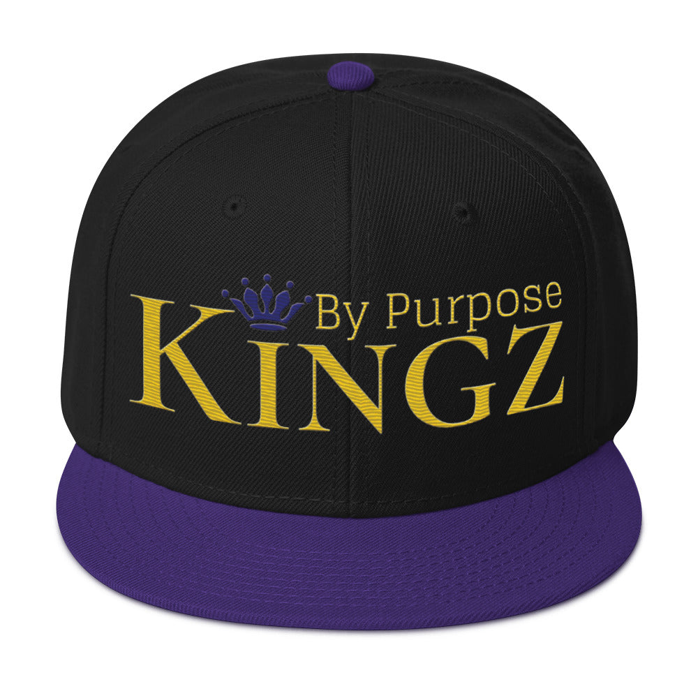 Kingz By Purpose Royal Combo (Gold/Gold/Purple) Snapback