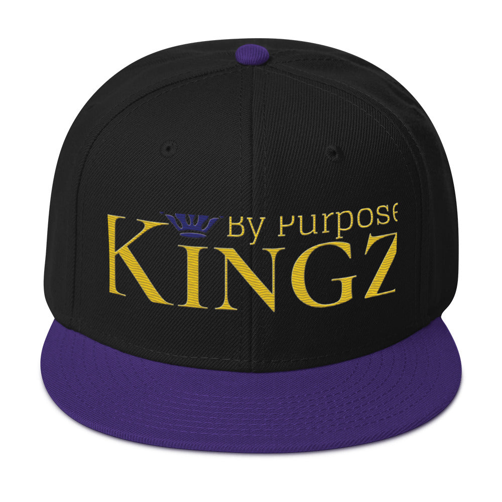 Kingz By Purpose Royal Combo (Gold/Gold/Purple) Snapback