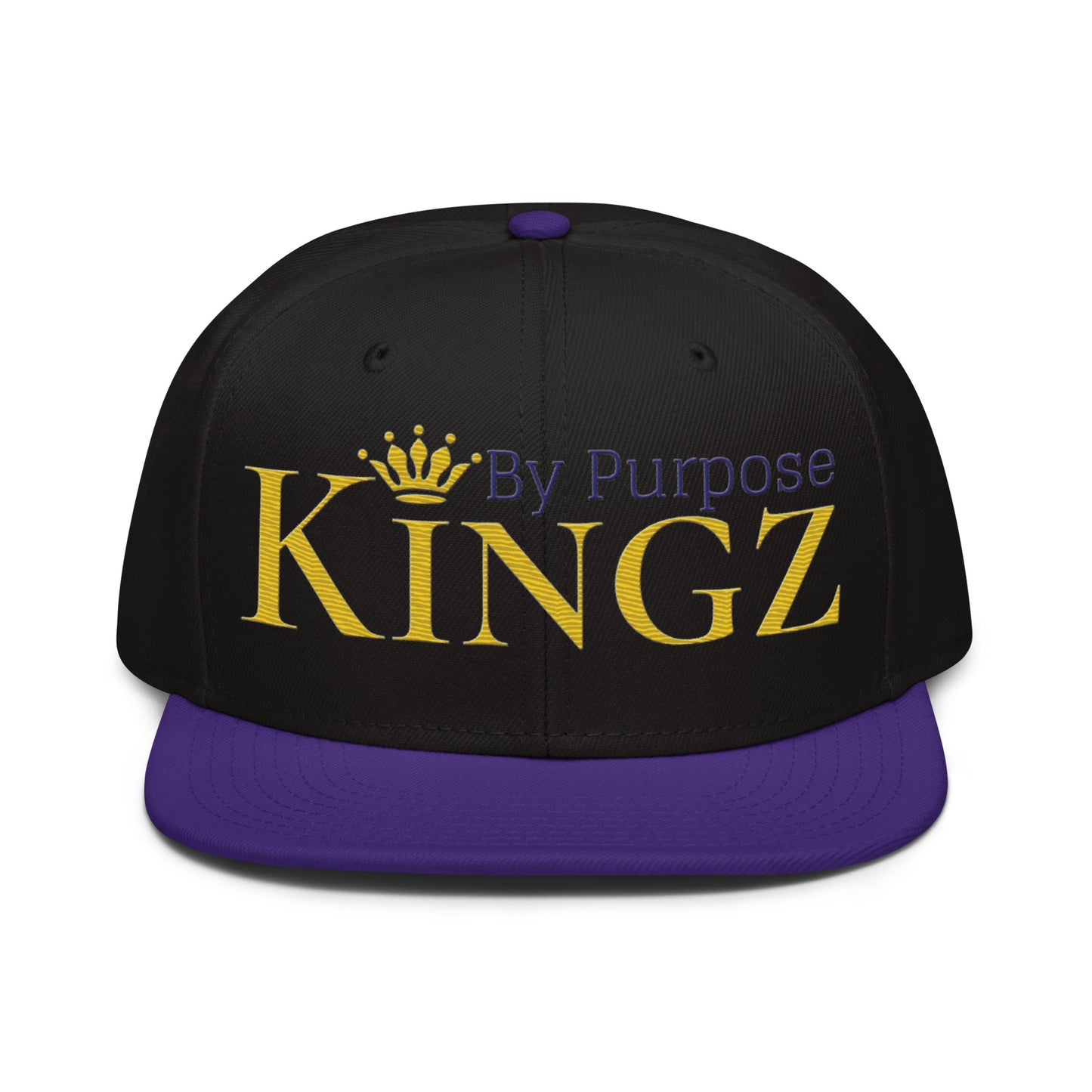 Kingz By Purpose Royal Combo (Gold/Purple/Gold) Snapback