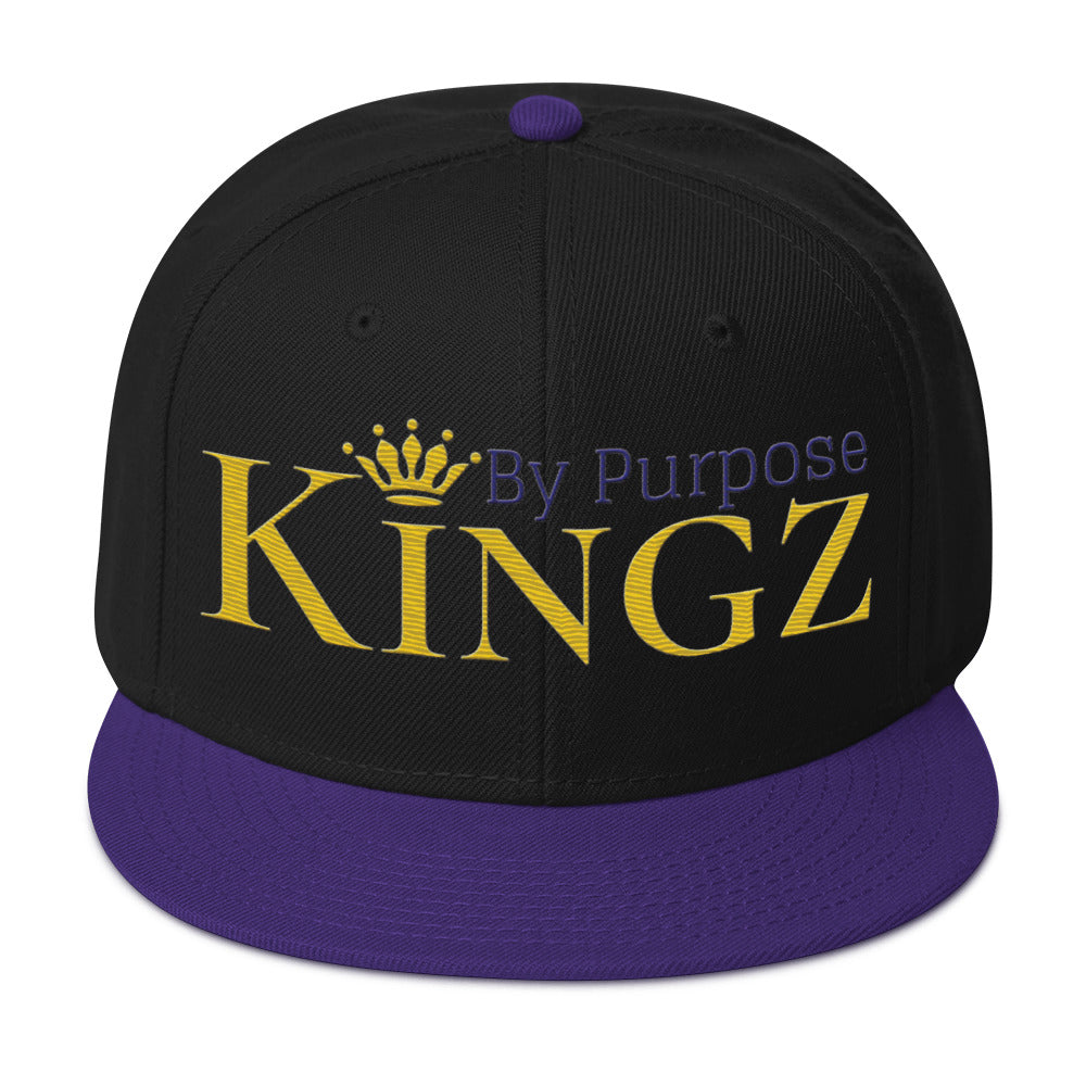 Kingz By Purpose Royal Combo (Gold/Purple/Gold) Snapback