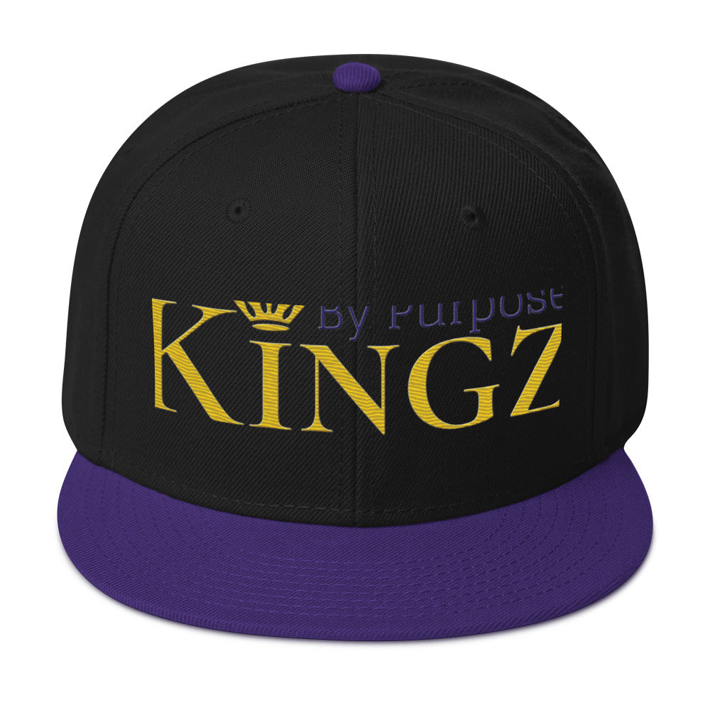 Kingz By Purpose Royal Combo (Gold/Purple/Gold) Snapback