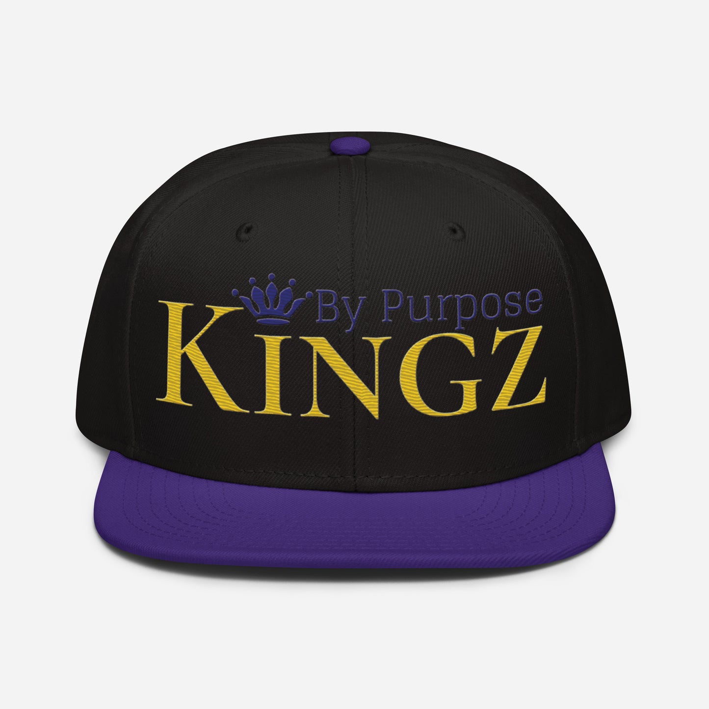 Kingz By Purpose Royal Combo (Gold/Purple/Purple) Snapback