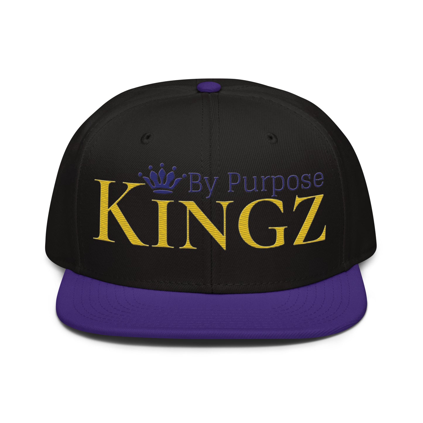 Kingz By Purpose Royal Combo (Gold/Purple/Purple) Snapback