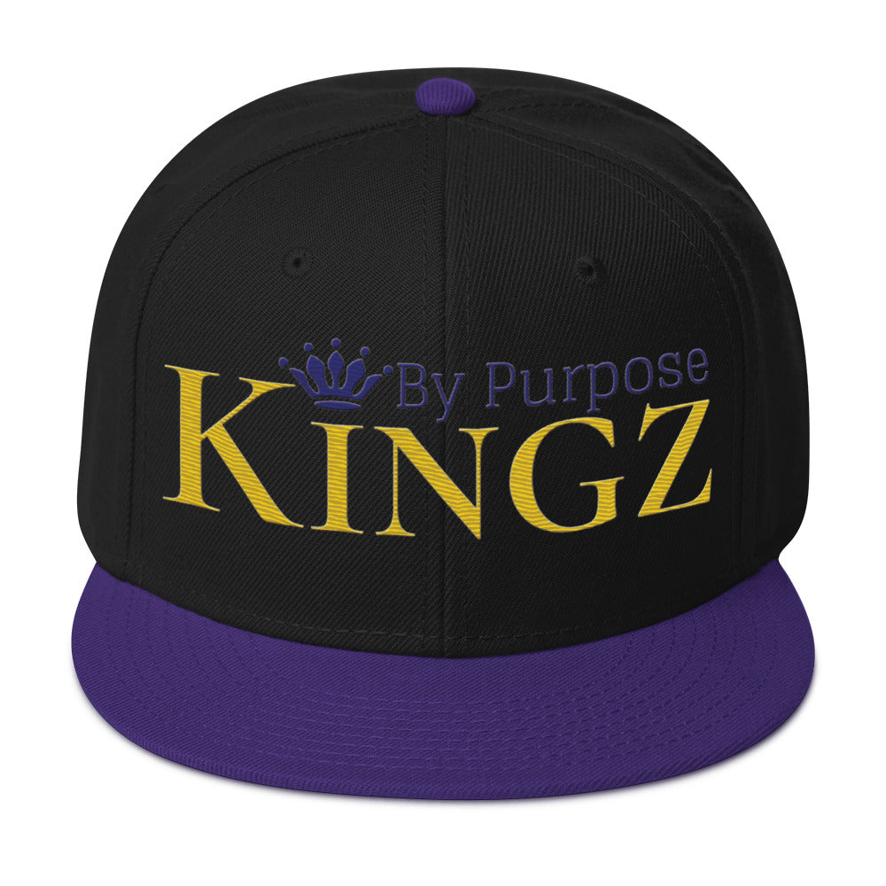 Kingz By Purpose Royal Combo (Gold/Purple/Purple) Snapback