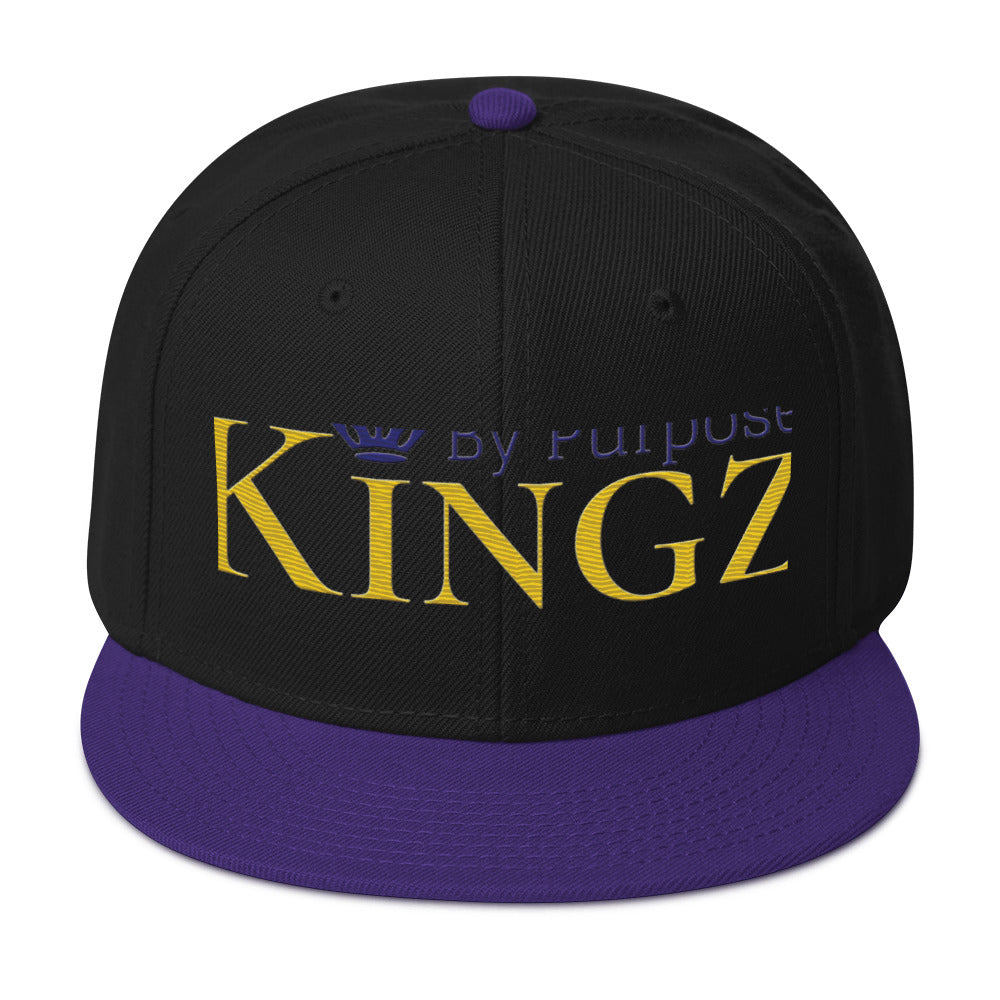 Kingz By Purpose Royal Combo (Gold/Purple/Purple) Snapback