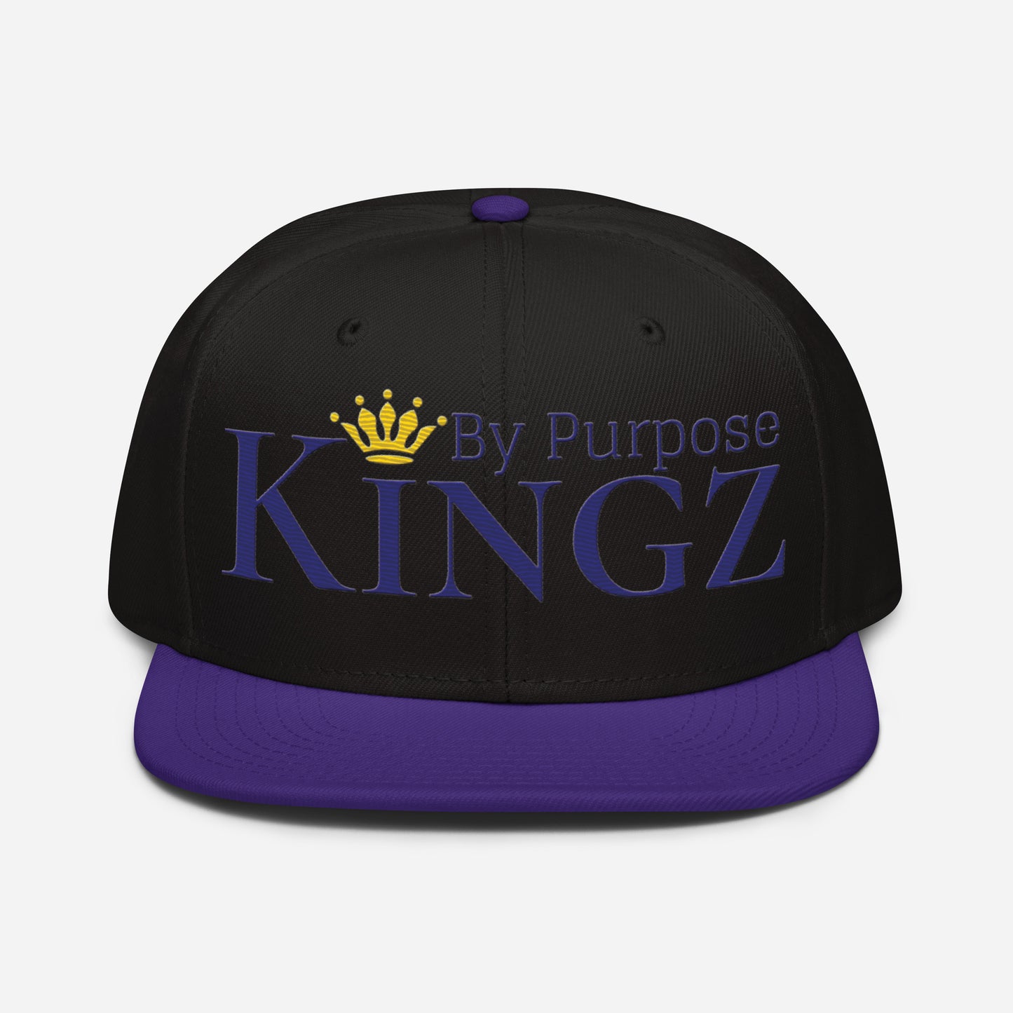 Kingz By Purpose Royal Combo (Purple/Purple/Gold) Snapback