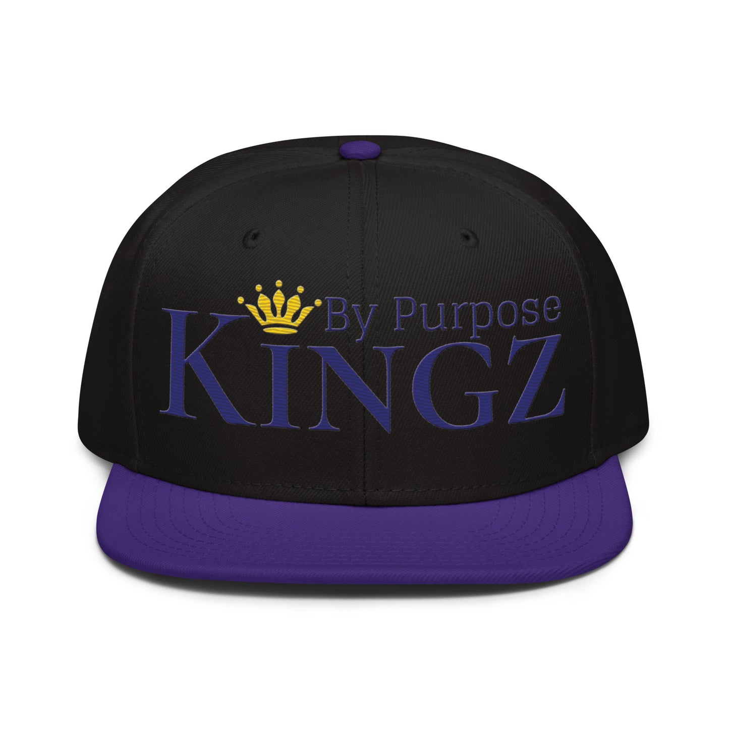 Kingz By Purpose Royal Combo (Purple/Purple/Gold) Snapback